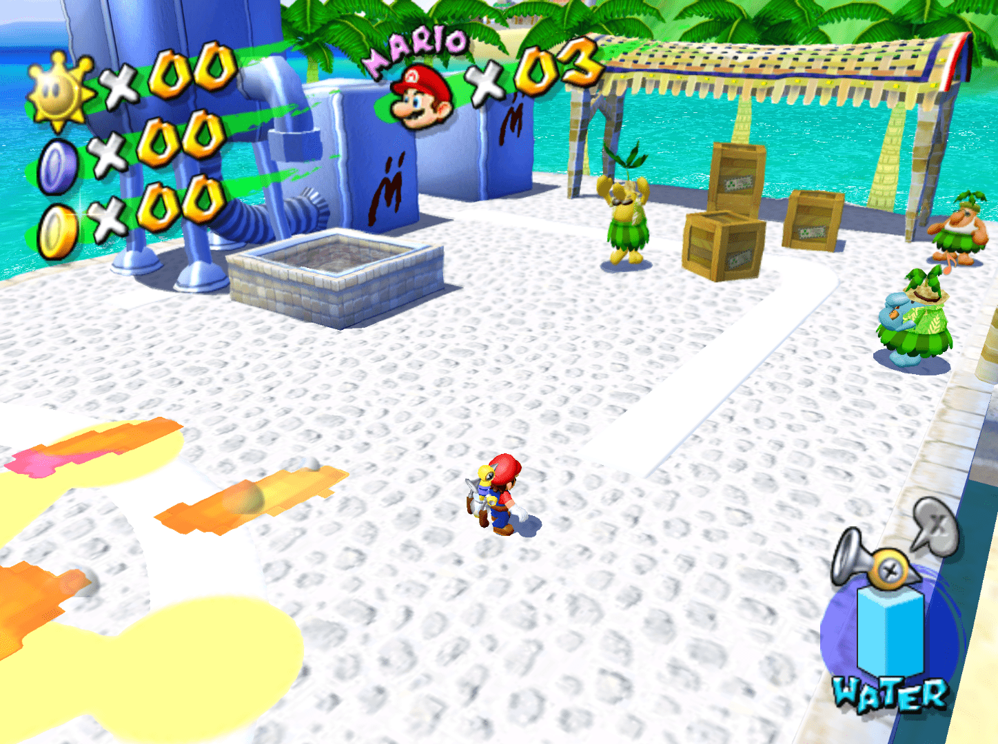 Gamecube / Super Mario Sunshine (Gebraucht) in für CHF 34 - mit Gamecube / Super Mario Sunshine (Gebraucht) in für CHF 34 - mit
