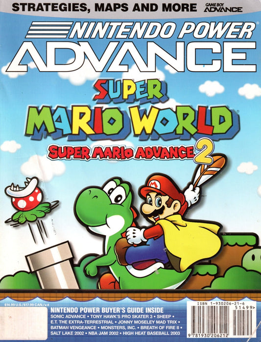 Super Mario World: Super Mario Advance 2 - Nintendo Power Advance - Guide Book - Retro Island Gaming