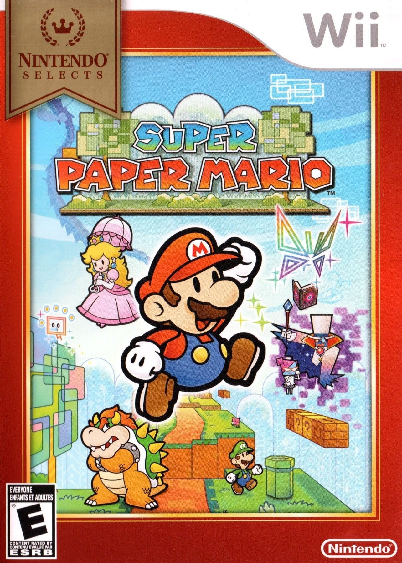 Super Paper Mario [Nintendo Selects] - Wii - Retro Island Gaming