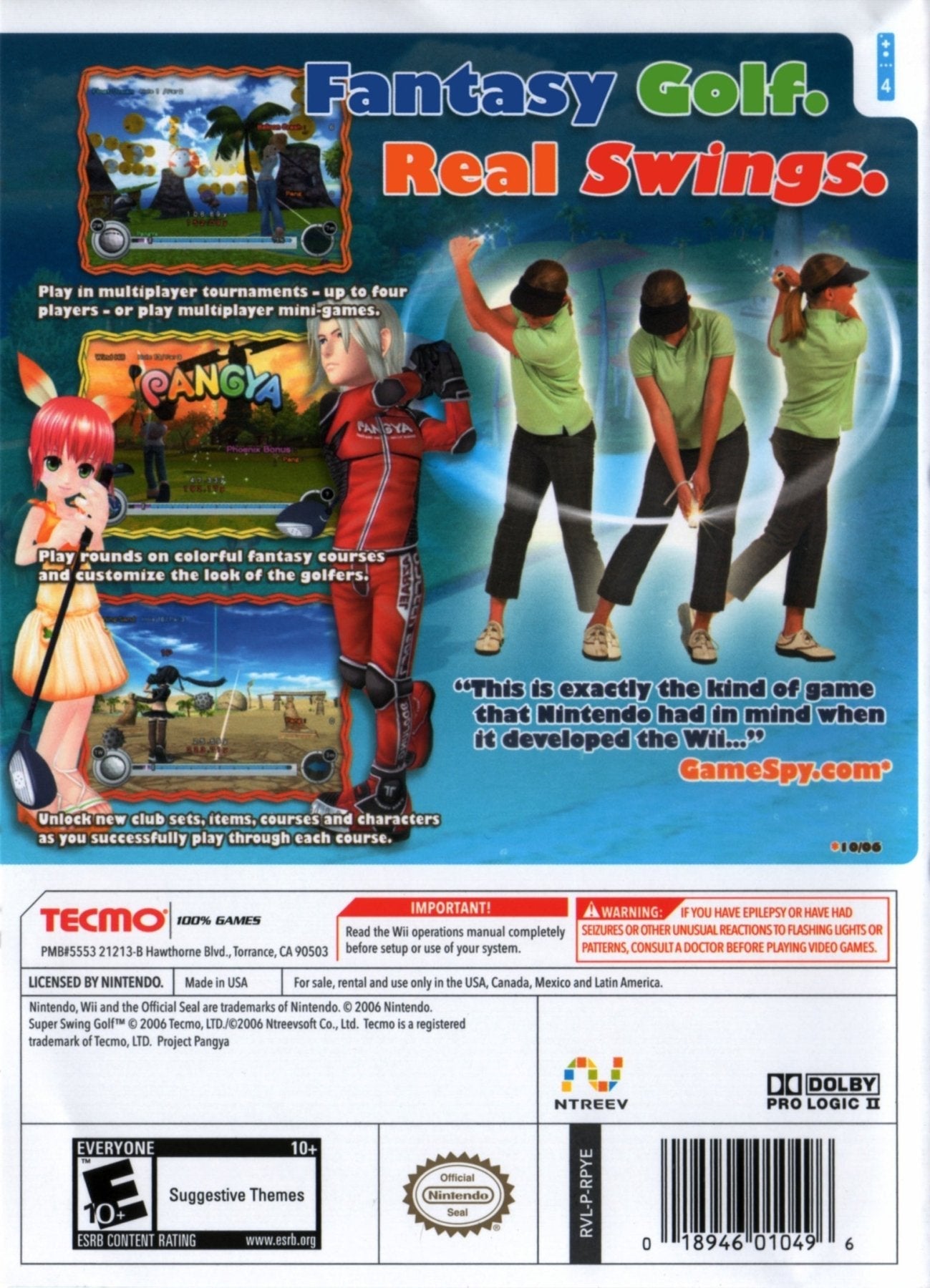 Super Swing Golf - Wii - Retro Island Gaming