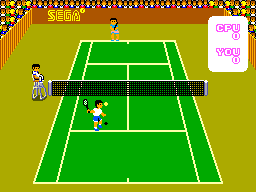 Super Tennis - Sega Master System - Retro Island Gaming