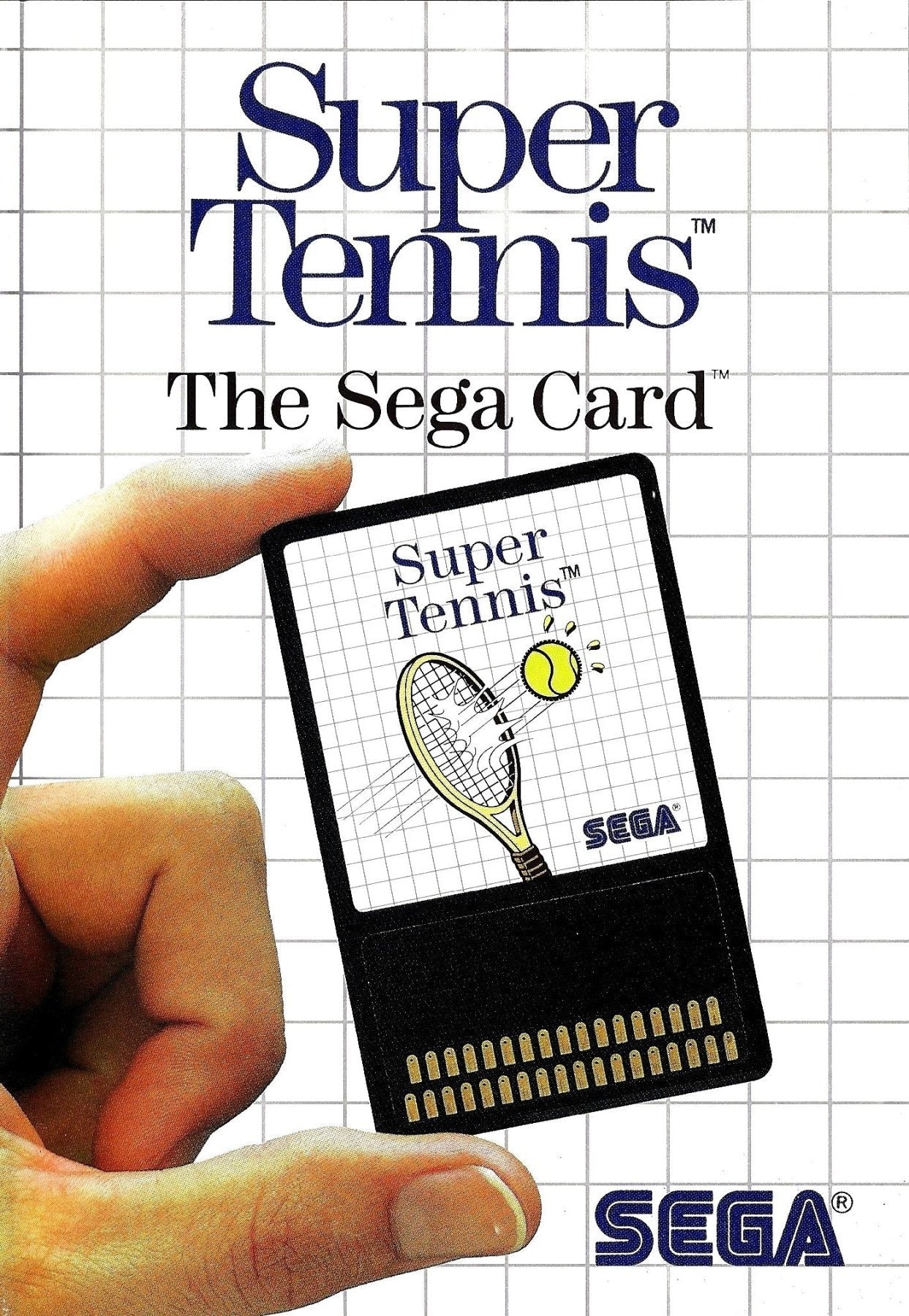 Super Tennis - Sega Master System - Retro Island Gaming