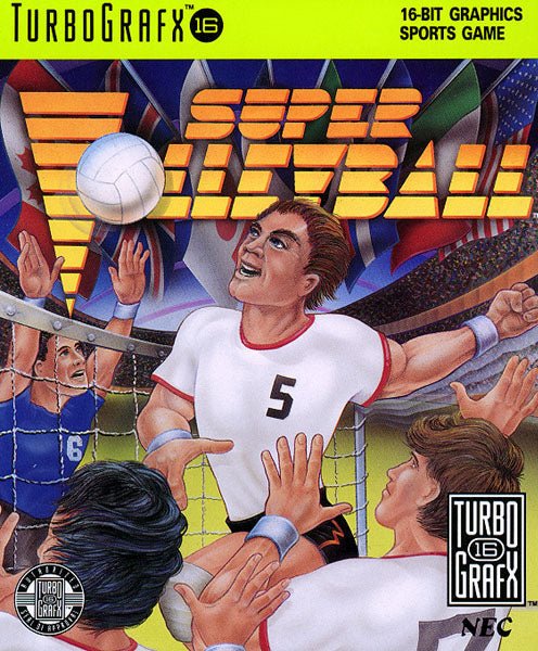 Super Volleyball - TurboGrafx - 16 - Retro Island Gaming