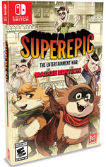Superepic: The Entertainment War [Badge Edition] - Nintendo Switch - Retro Island Gaming