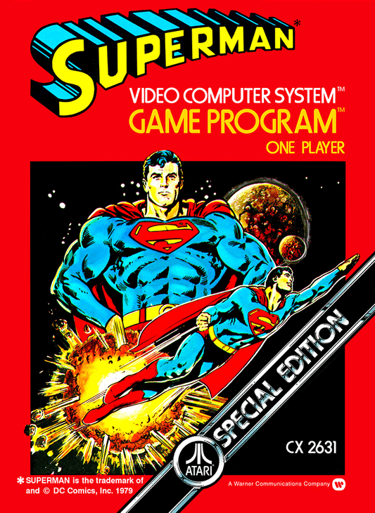 Superman - Atari 2600 - Retro Island Gaming