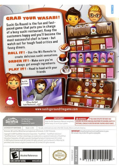 Sushi Go Round - Wii - Retro Island Gaming