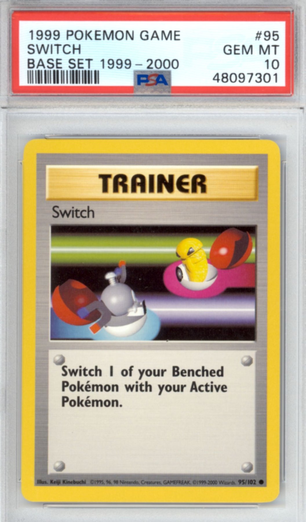 Switch #95 - Pokemon Base Set - Retro Island Gaming