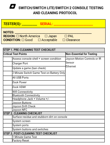 Blue Nintendo Switch Lite System - Certified Tested & Cleaned