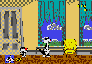 Sylvester and Tweety in Cagey Capers - Sega Genesis - Retro Island Gaming