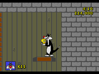 Sylvester and Tweety in Cagey Capers - Sega Genesis - Retro Island Gaming