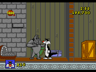 Sylvester and Tweety in Cagey Capers - Sega Genesis - Retro Island Gaming