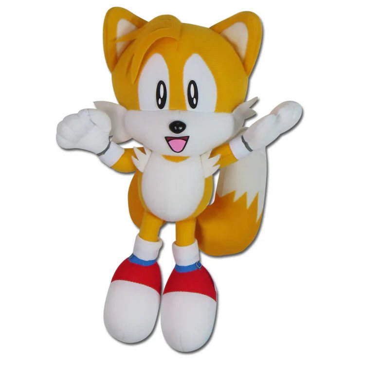 Tails Waving 9" Plush - Great Eastern Entertainment - Retro Island Gaming