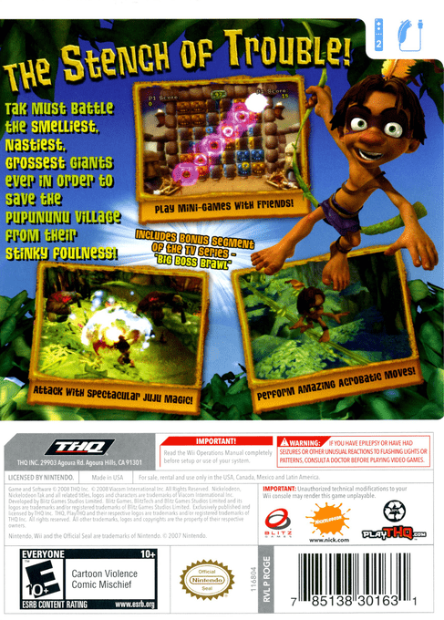 Tak and the Guardians of Gross - Wii - Retro Island Gaming