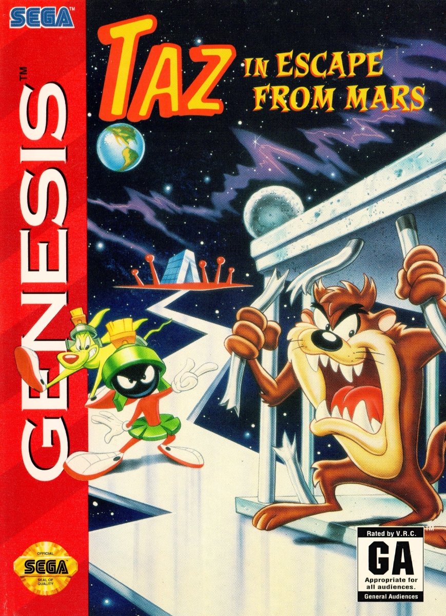 Taz in Escape from Mars - Sega Genesis - Retro Island Gaming