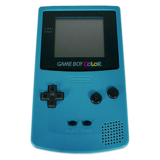 Teal GameBoy Color System - Certified Tested & Cleaned - Retro Island Gaming