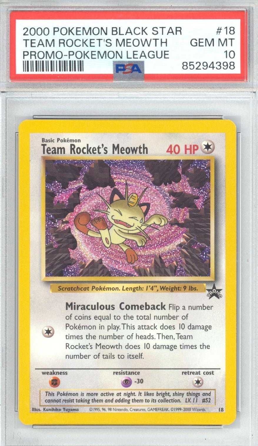 Team Rocket's Meowth 