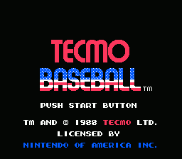 Tecmo Baseball - NES - Retro Island Gaming