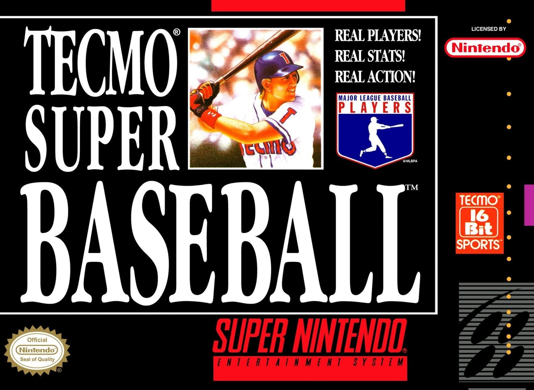 Tecmo Super Baseball - Super Nintendo - Retro Island Gaming