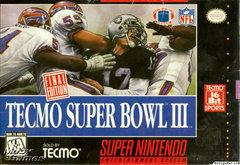 Tecmo Super Bowl III - Super Nintendo - Retro Island Gaming