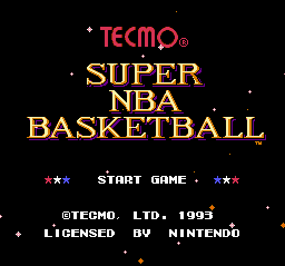 Tecmo Super NBA Basketball - Super Nintendo - Retro Island Gaming