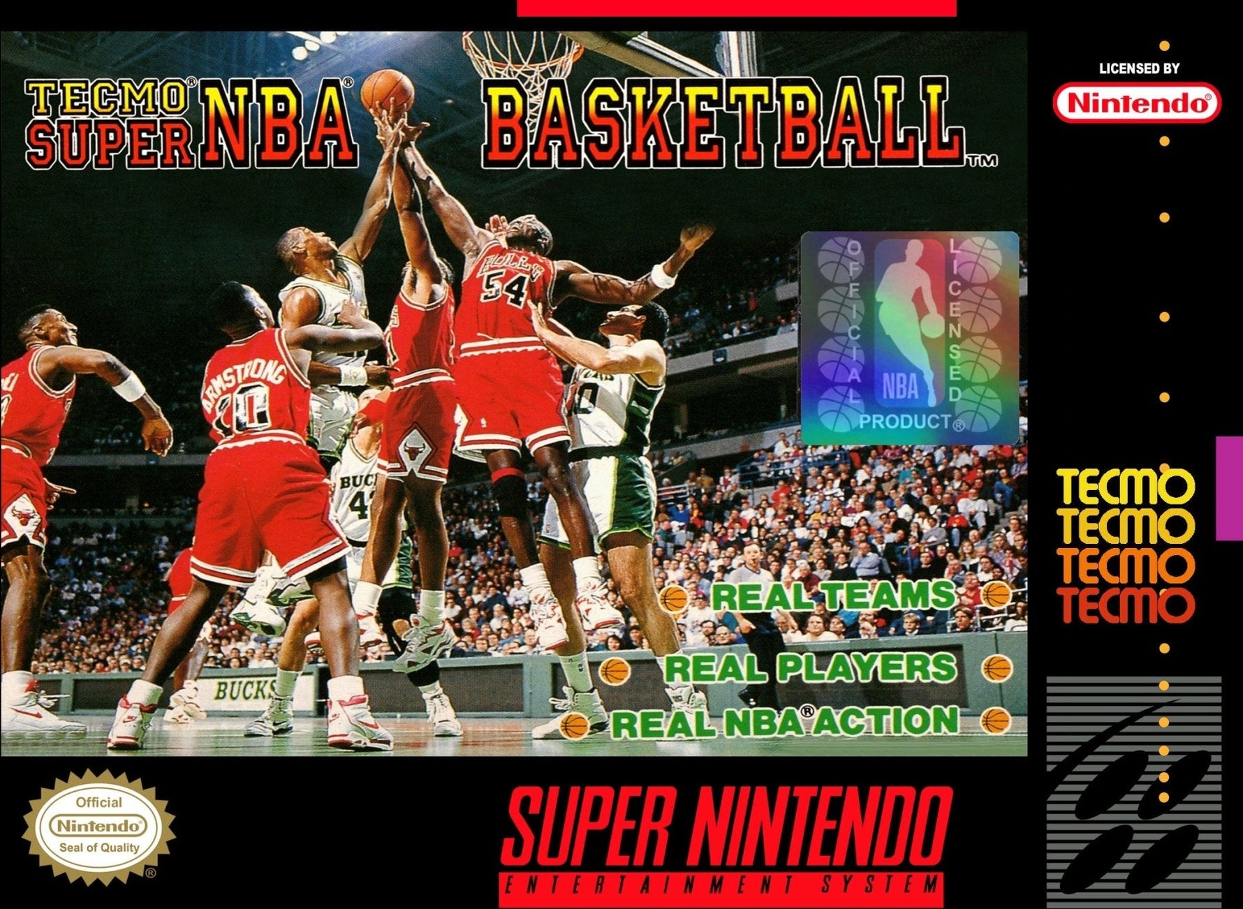 Tecmo Super NBA Basketball - Super Nintendo - Retro Island Gaming