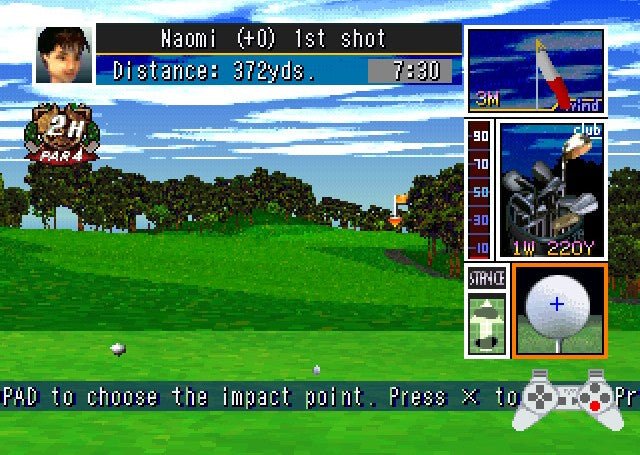 Tecmo World Golf - Playstation - Retro Island Gaming