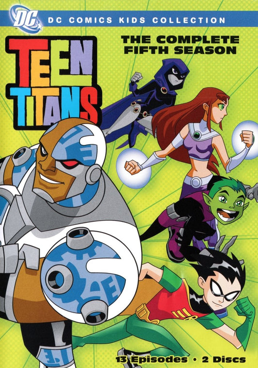 Teen Titans: The Complete Fifth Season - DVD - Retro Island Gaming