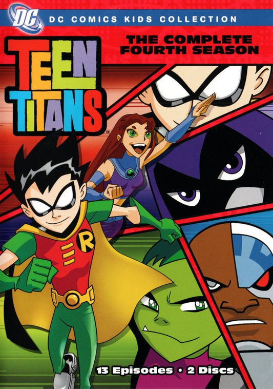Teen Titans: The Complete Fourth Season - DVD - Retro Island Gaming