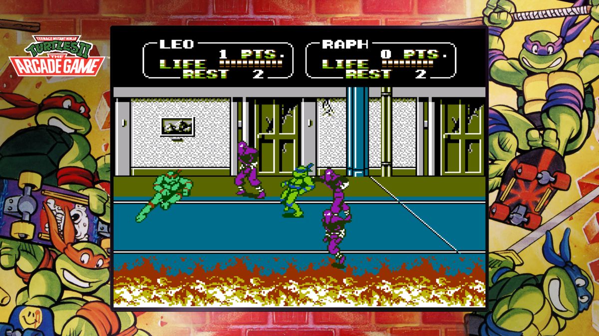 Teenage Mutant Ninja Turtles Cowabunga Collection - Playstation 4 - Retro Island Gaming