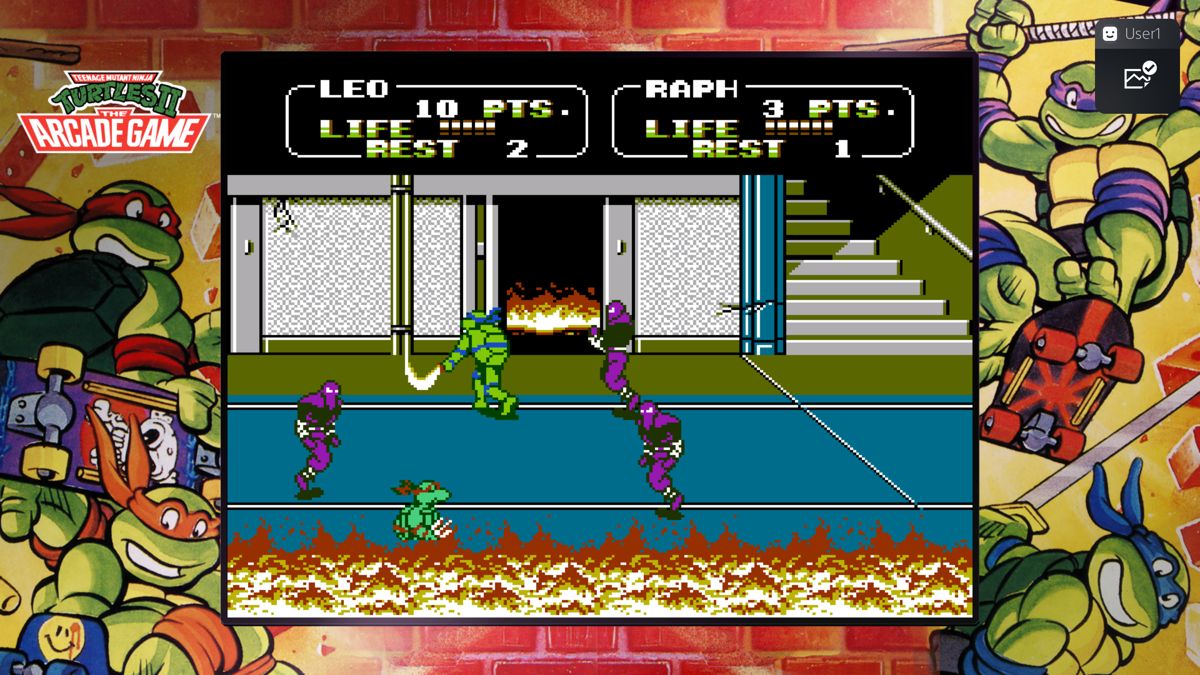 Teenage Mutant Ninja Turtles Cowabunga Collection - Playstation 4 - Retro Island Gaming