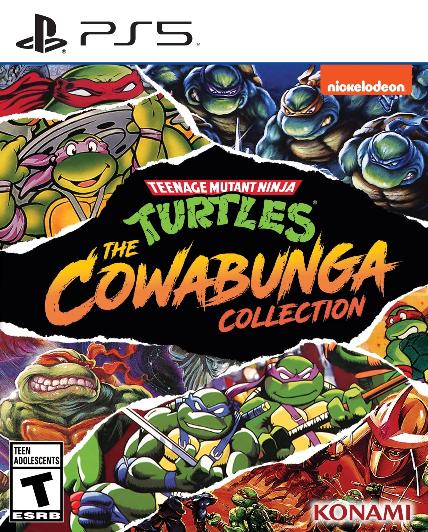 Teenage Mutant Ninja Turtles Cowabunga Collection - Playstation 5 - Retro Island Gaming