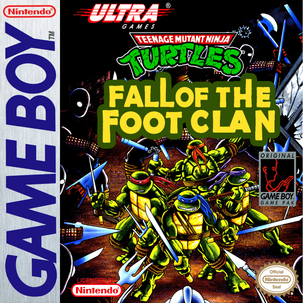Teenage Mutant Ninja Turtles Fall of the Foot Clan - GameBoy - Retro Island Gaming