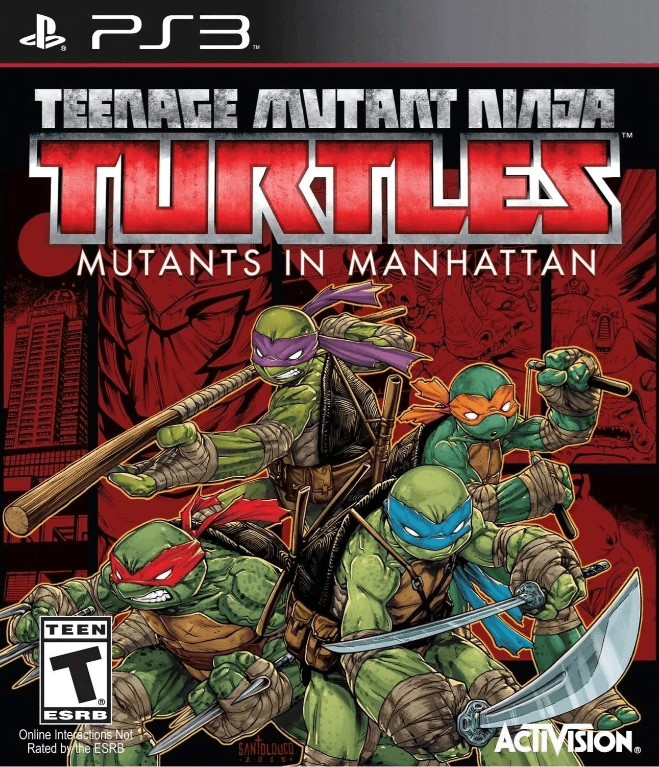 Teenage Mutant Ninja Turtles Mutants in Manhattan - Playstation 3 - Retro Island Gaming