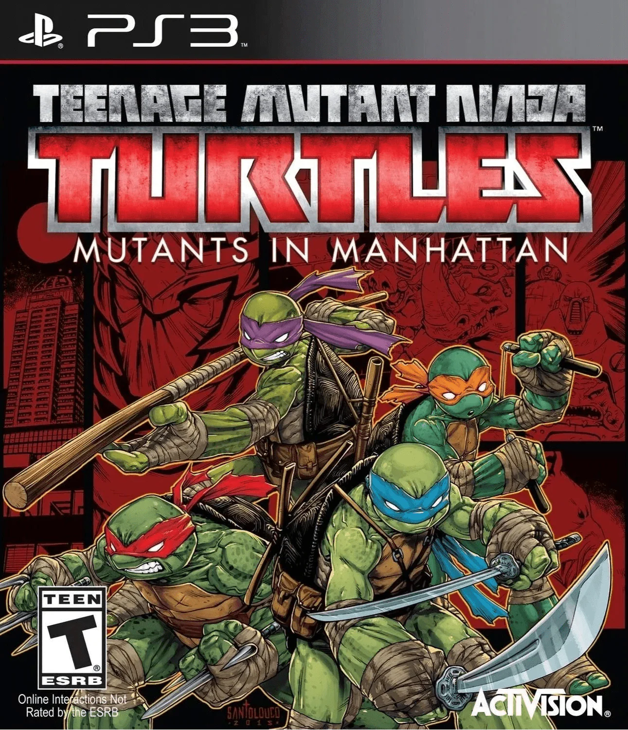 Teenage Mutant Ninja Turtles Mutants in Manhattan - Playstation 3 - Retro Island Gaming