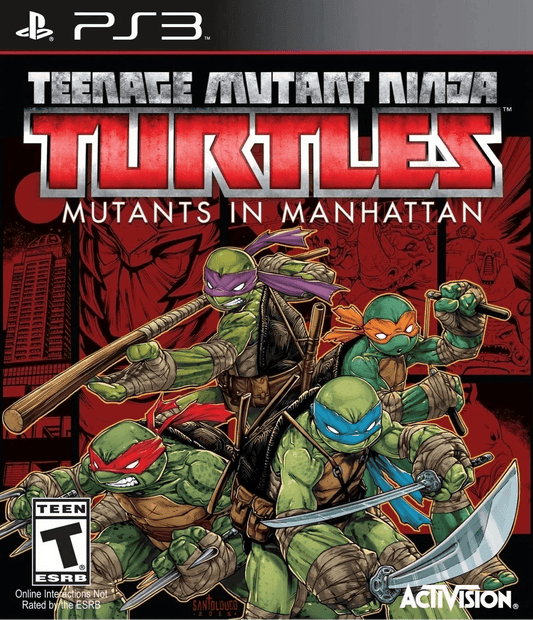 Teenage Mutant Ninja Turtles Mutants in Manhattan - Playstation 3 - Retro Island Gaming