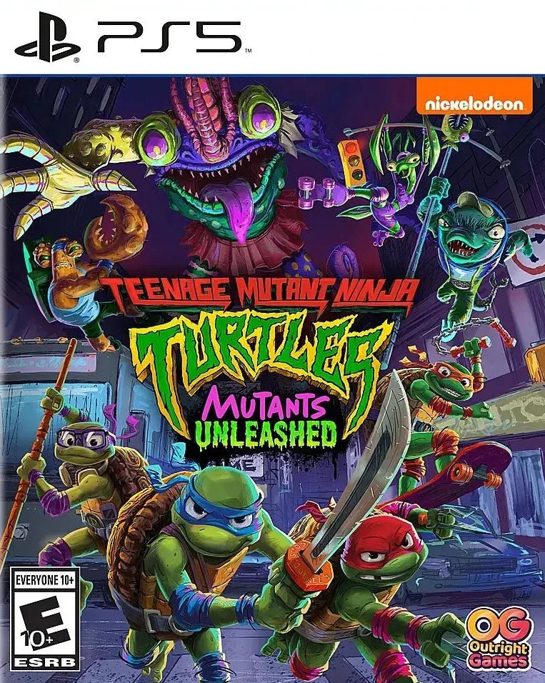 Teenage Mutant Ninja Turtles Mutants Unleashed - Playstation 5 [PREORDER] - Retro Island Gaming