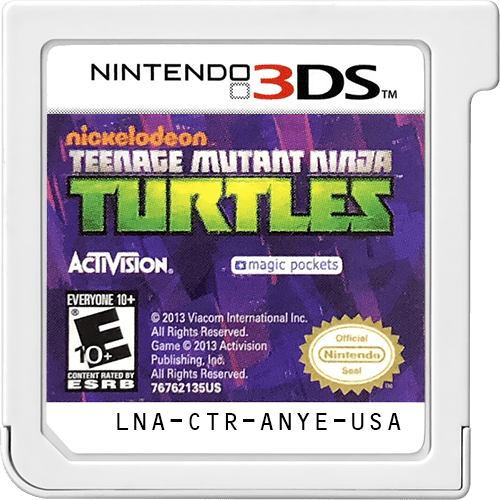 Teenage Mutant Ninja Turtles - Nintendo 3DS - Retro Island Gaming