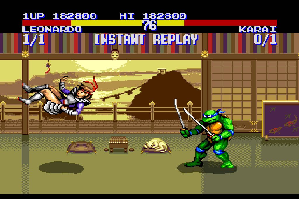 Teenage Mutant Ninja Turtles Tournament Fighters - Sega Genesis - Retro Island Gaming