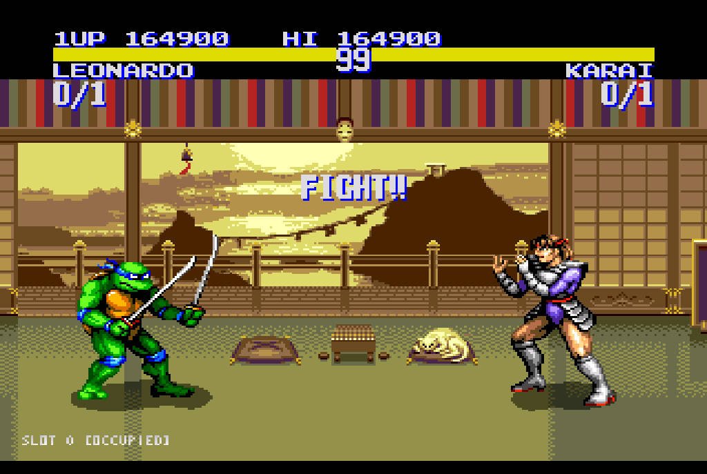 Teenage Mutant Ninja Turtles Tournament Fighters - Sega Genesis – Retro ...