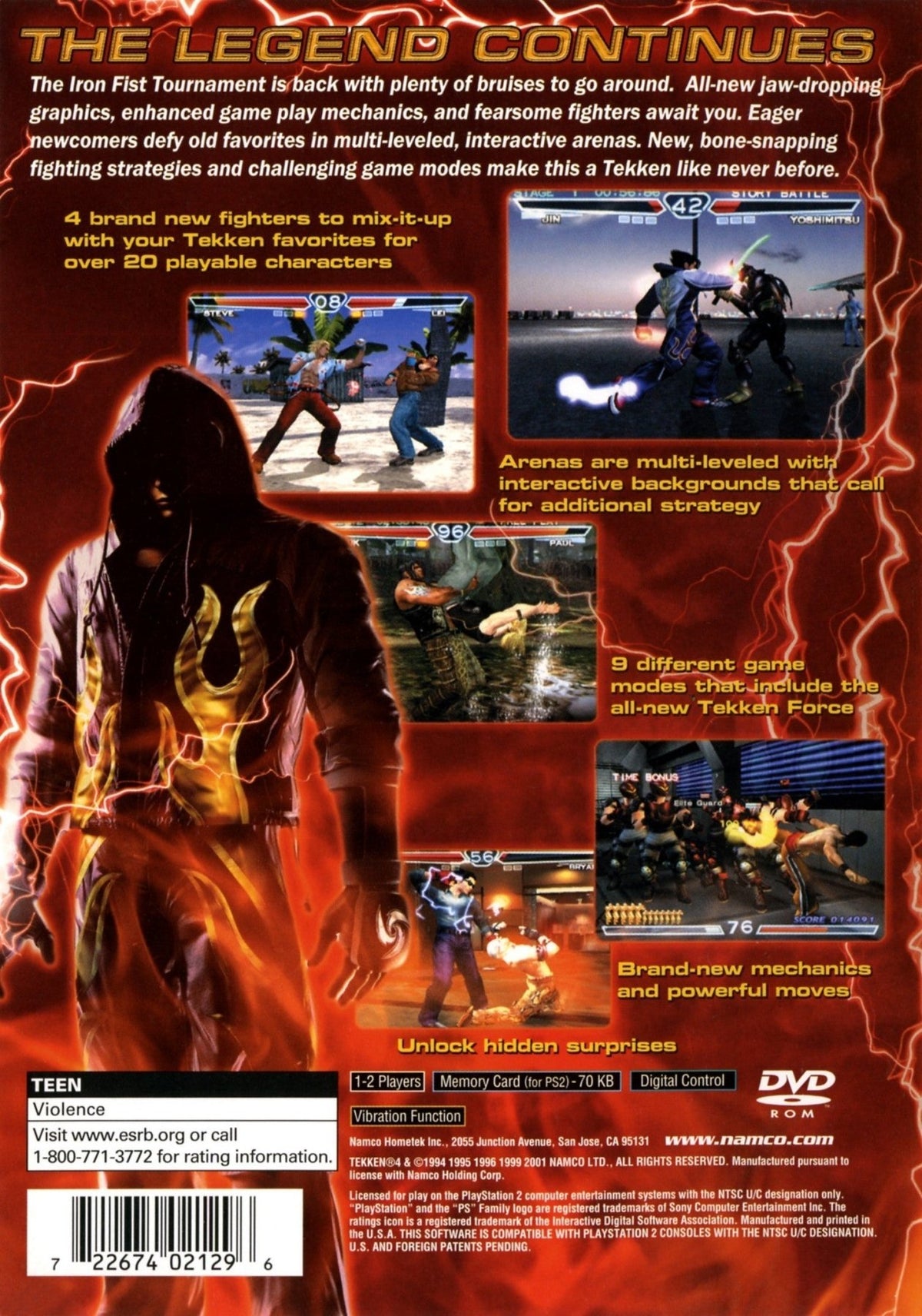 Tekken 4 - Playstation 2 - Retro Island Gaming