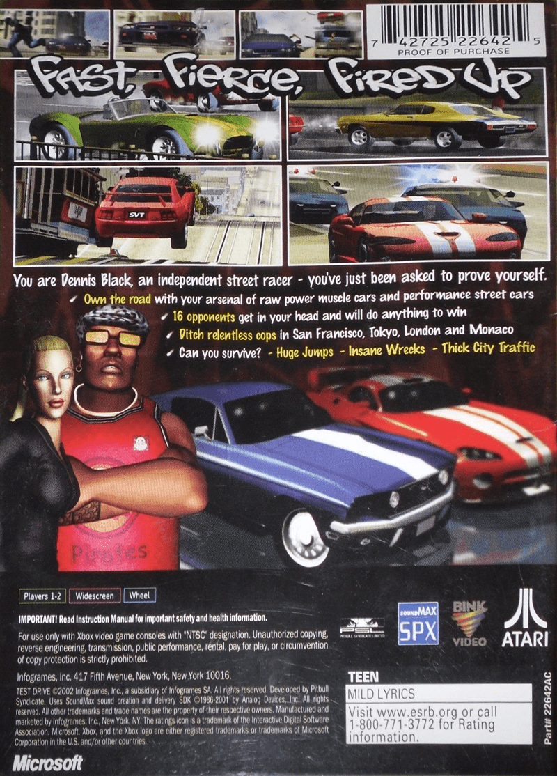 Test Drive [Platinum Hits] - Xbox - Retro Island Gaming