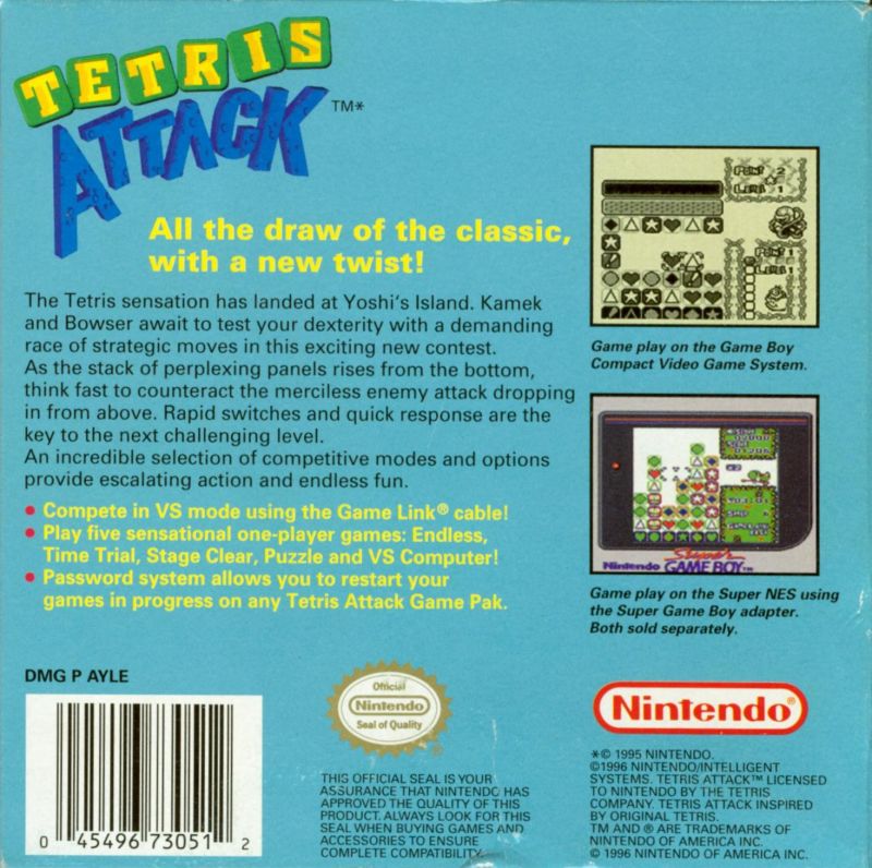 Tetris Attack - GameBoy - Retro Island Gaming