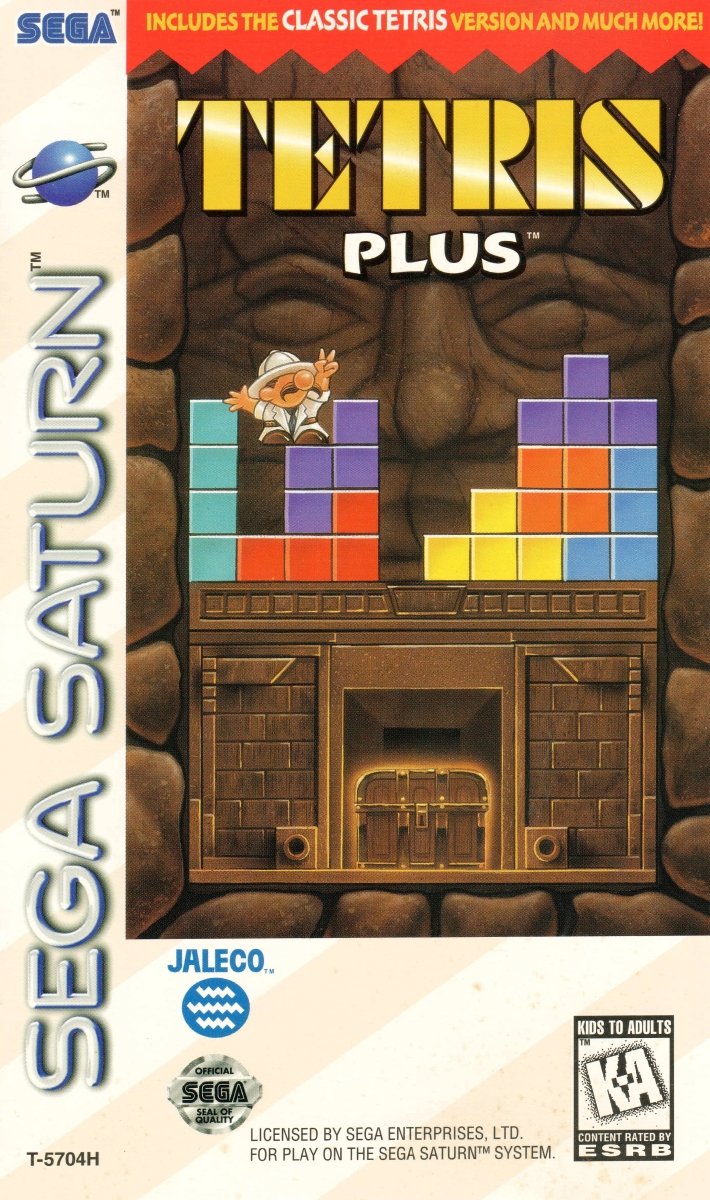 Tetris Plus - Sega Saturn - Retro Island Gaming