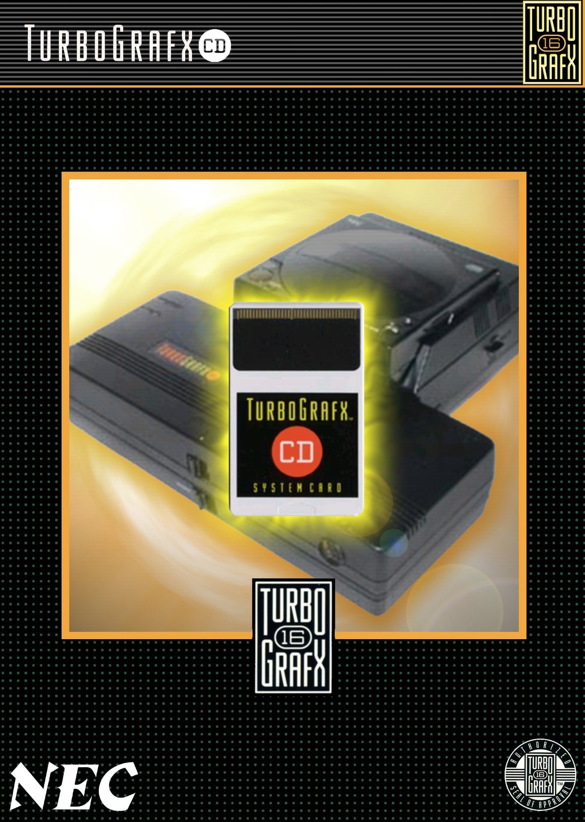 TurboGrafx-CD System Card - TurboGrafx-16