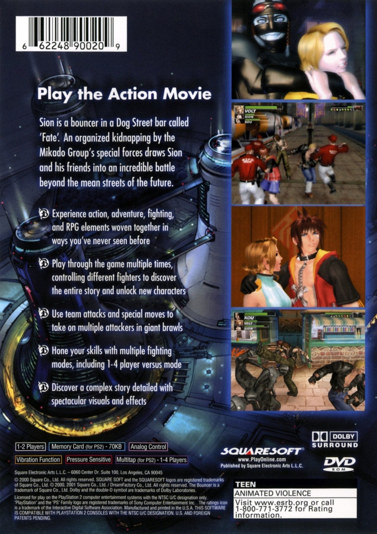 The Bouncer - Playstation 2 - Retro Island Gaming