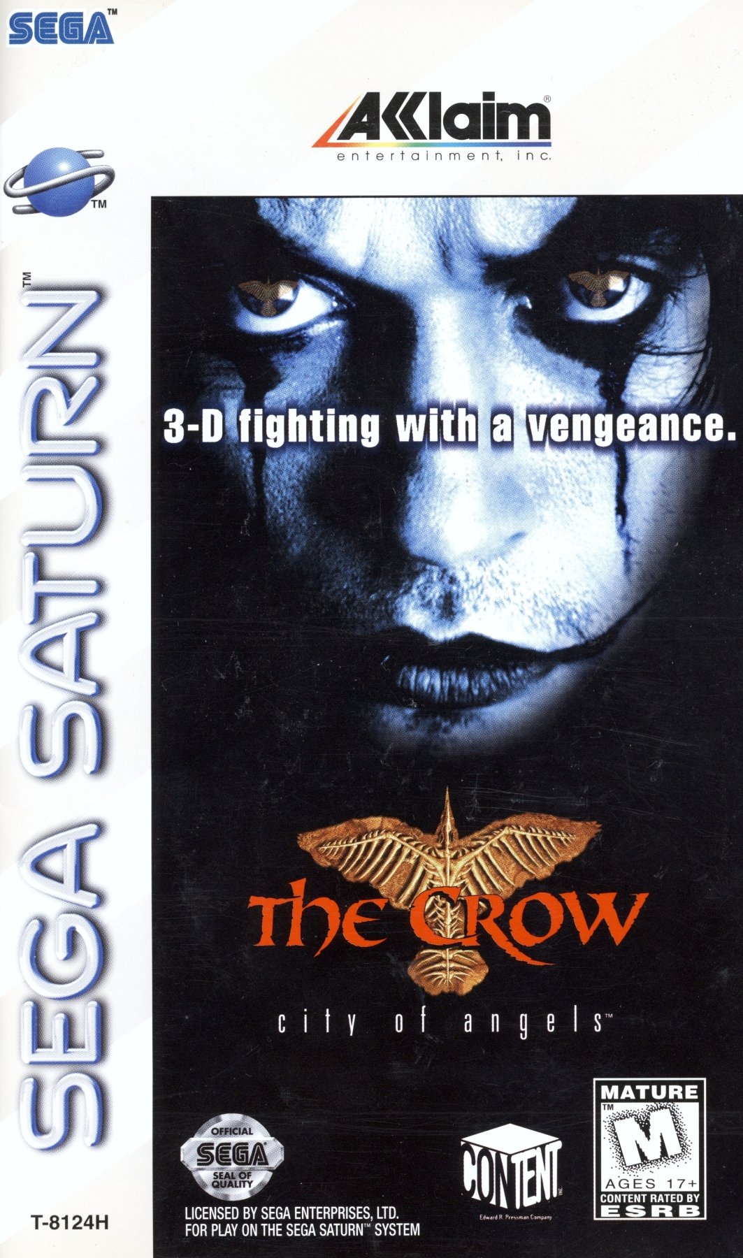 The Crow City of Angels - Sega Saturn - Retro Island Gaming