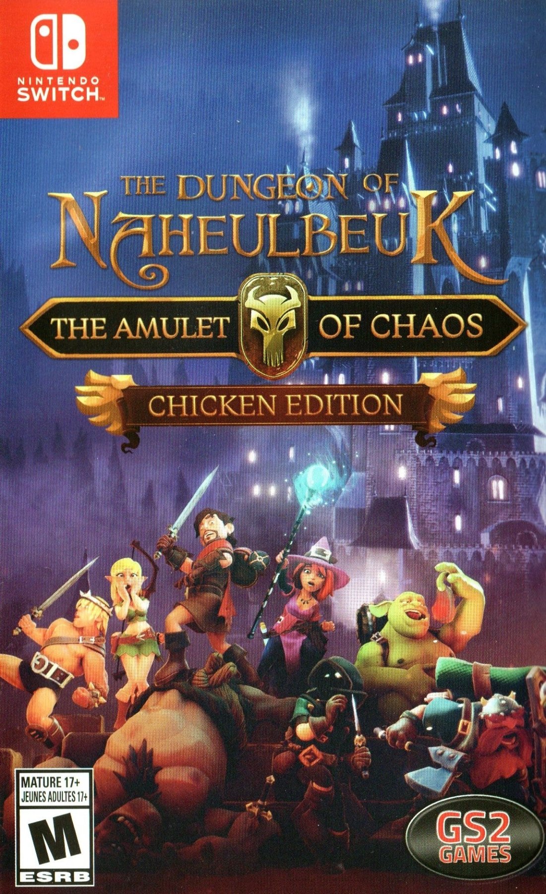 The Dungeon of Naheulbeuk: The Amulet of Chaos [Chicken Edition] - Nintendo Switch - Retro Island Gaming
