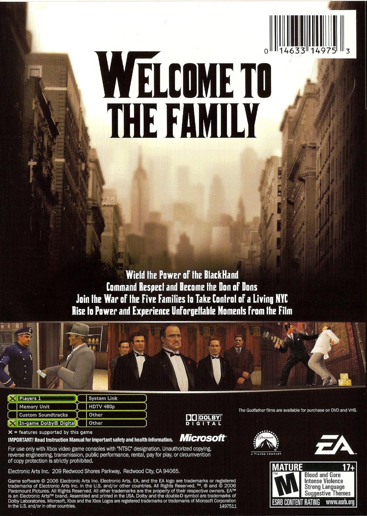 The Godfather - Xbox - Retro Island Gaming