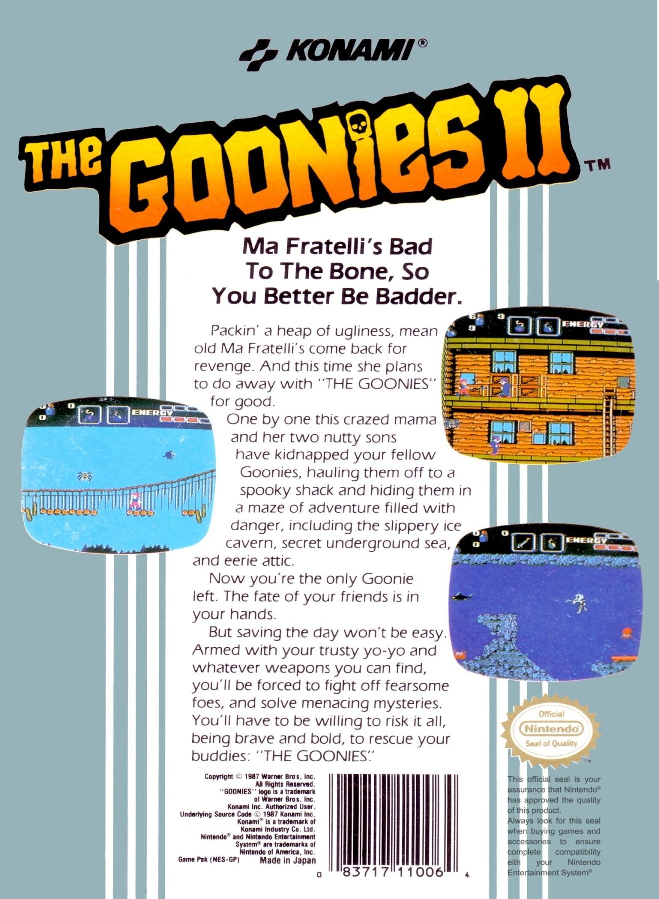The Goonies II - NES - Retro Island Gaming