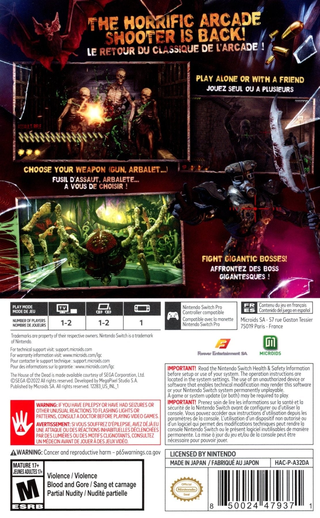 The House of the Dead: Remake - Nintendo Switch - Retro Island Gaming